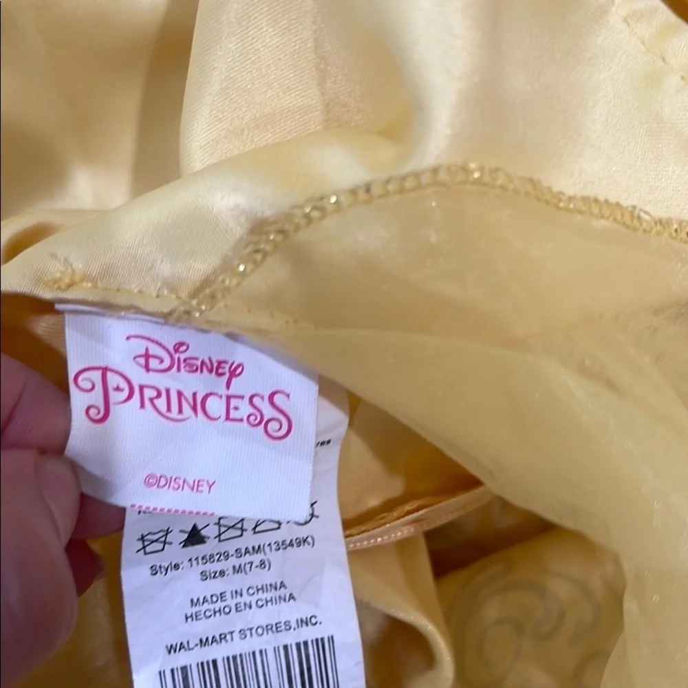 Belle Halloween Princess Dress Costume size 7/8
